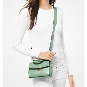 Ava Extra Small Leather Crossbody Purse NWT